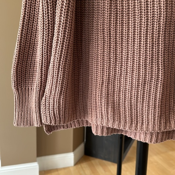 Pink Turtle Neck Sweater - Picture 2 of 5